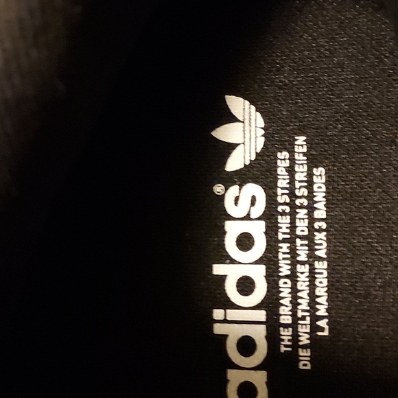 Adidas black and white men's new size 20 - Picture 5 of 7